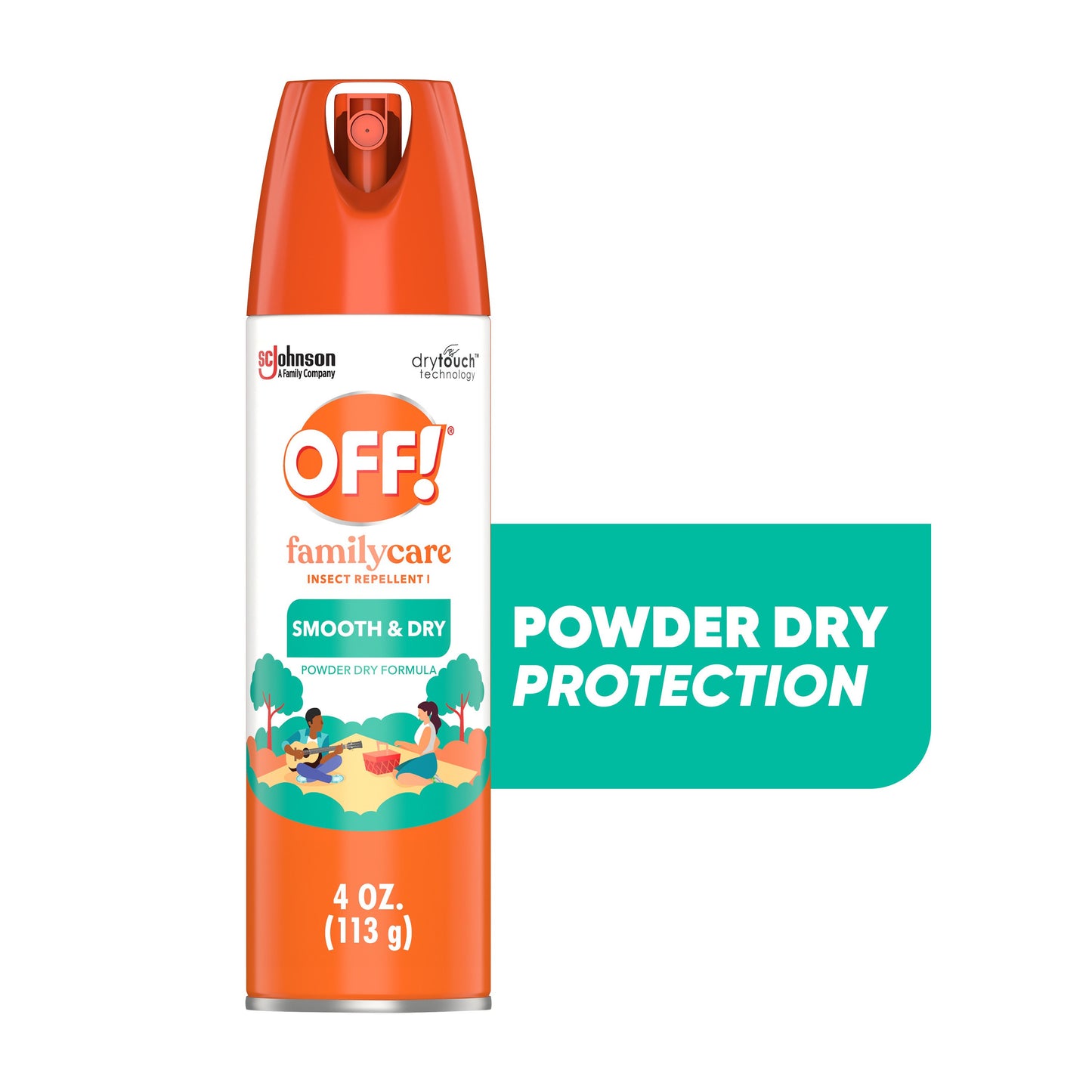 OFF! FamilyCare Mosquito Repellent Smooth & Dry Non-Greasy Spray