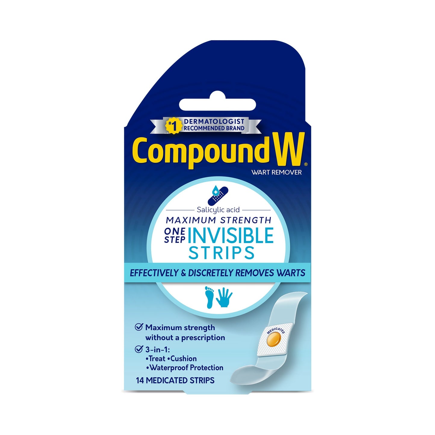 Compound W Wart Remover Strips