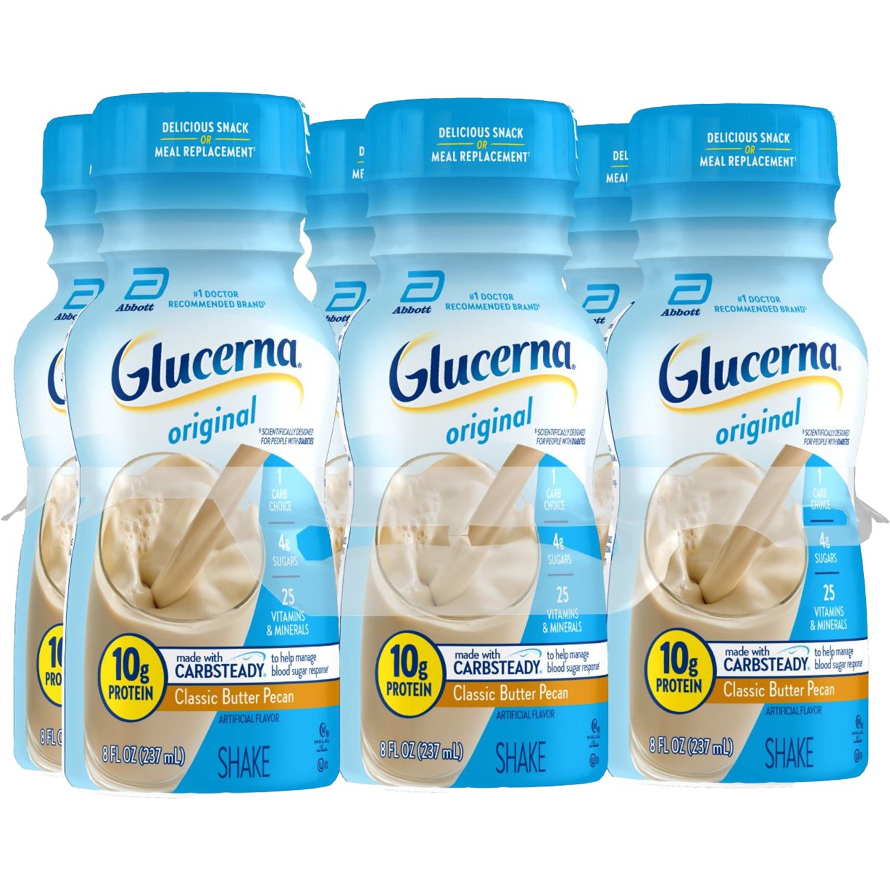 Glucerna Nutritional Shake Classic Butter Pecan