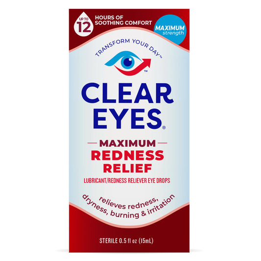 Clear Eyes Max Redness Relief Lubricant Eye Drops