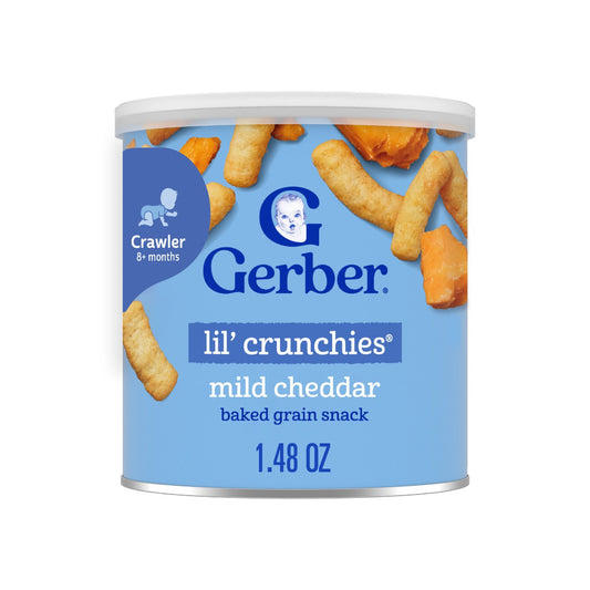 Gerber Snacks for Baby Lil' Crunchies - Mild Cheddar