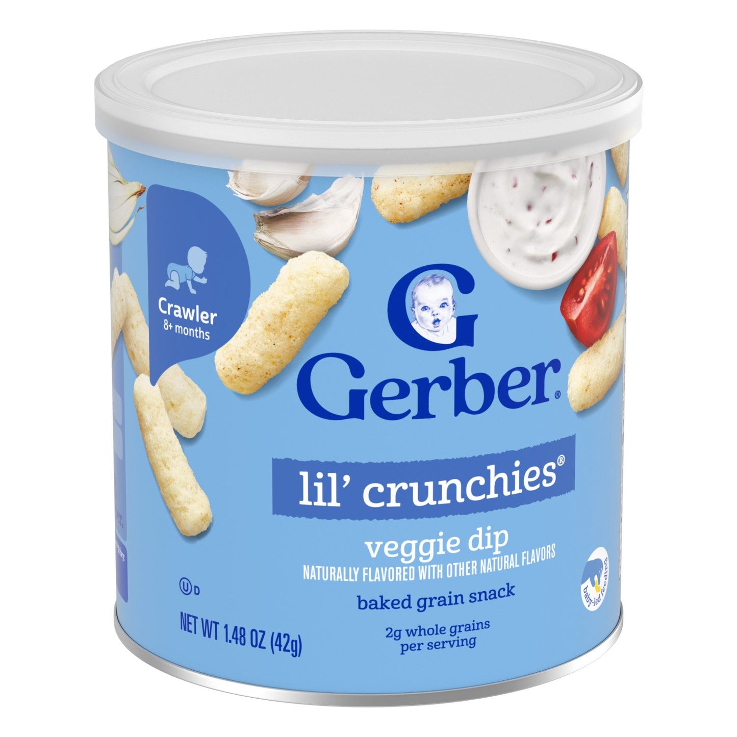 Gerber Snacks for Baby Lil' Crunchies - Veggie Dip