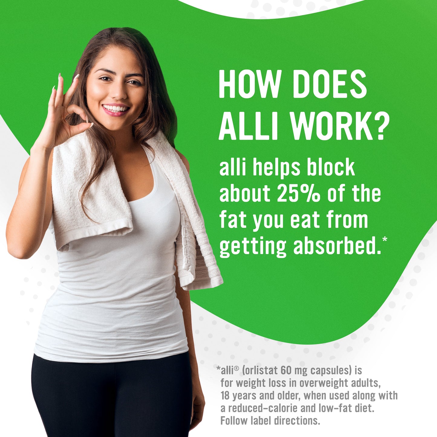 alli Diet Weight Loss Supplement Pills, Orlistat 60mg Capsules