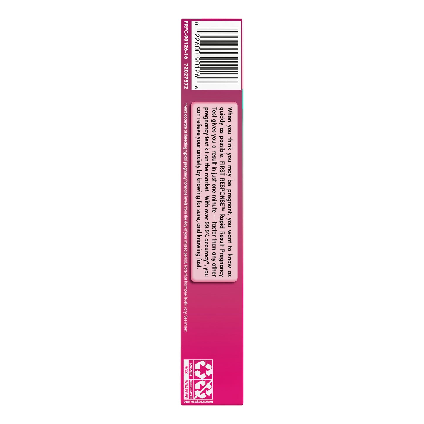 First Response Rapid Result Pregnancy Test