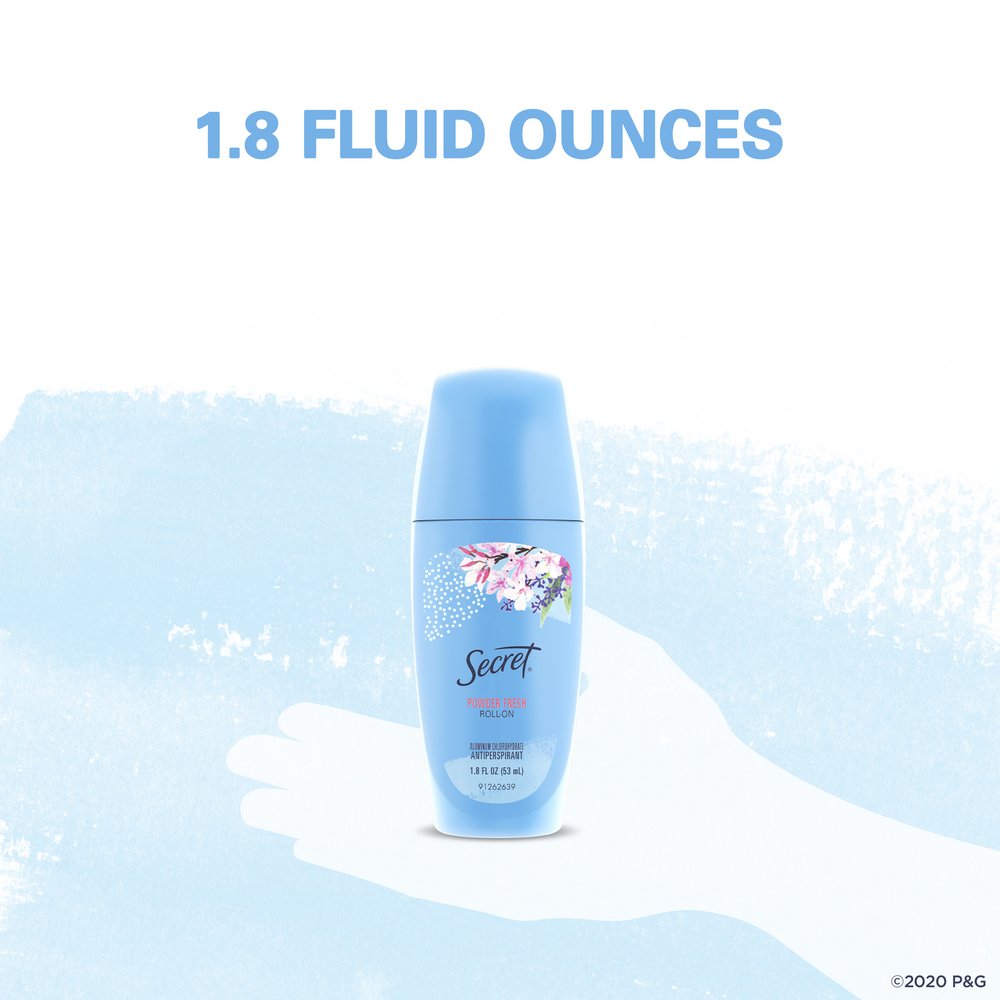 Secret Roll-On Antiperspirant - Powder Fresh