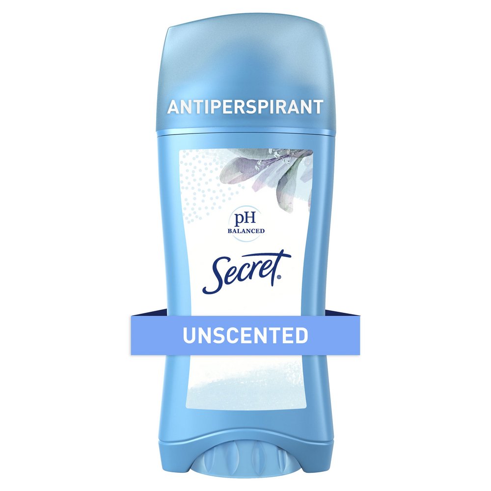 Secret 24 Hr Invisible Solid Antiperspirant - Unscented