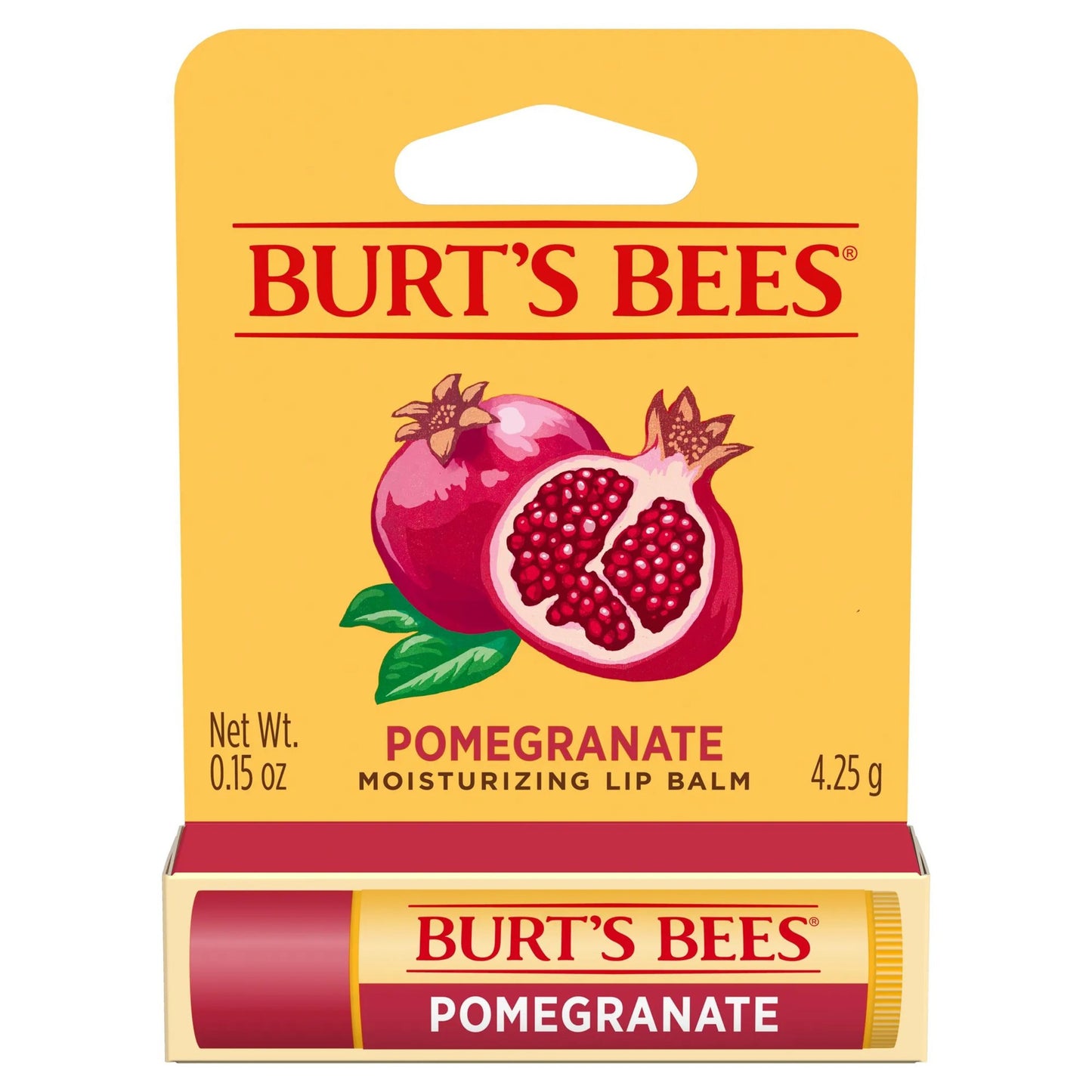 Burt's Bees Moisturizing Lip Balm - Pomegranate