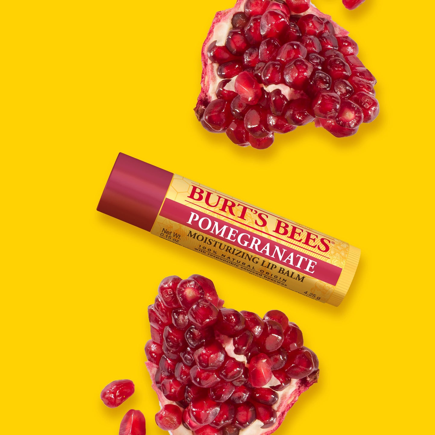 Burt's Bees Moisturizing Lip Balm - Pomegranate