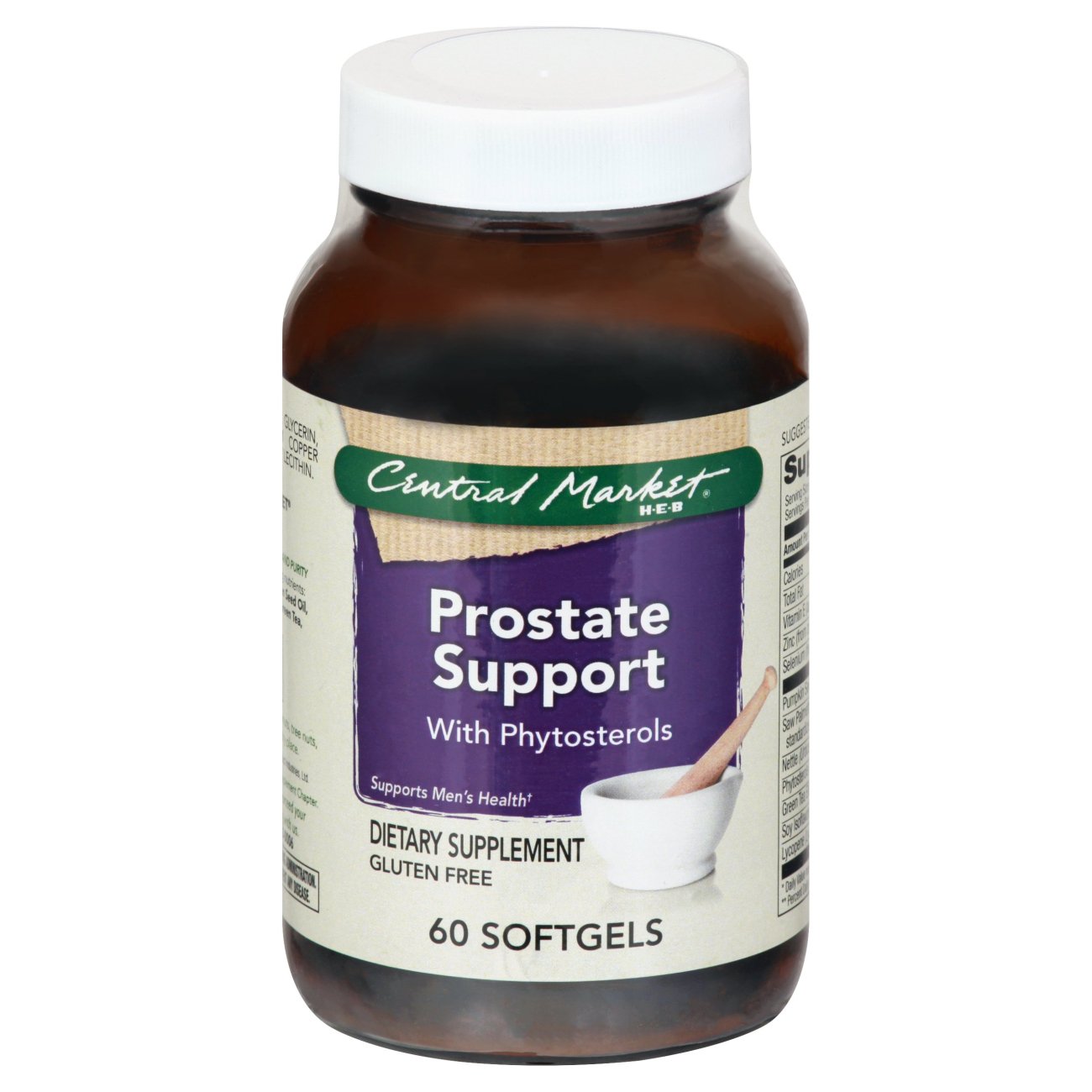 Central Market Men's Health Prostate Support Softgels