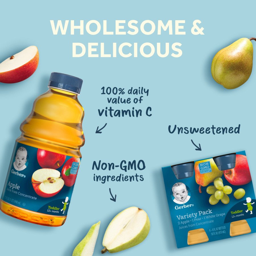Gerber Fruit Juice - Apple Prune