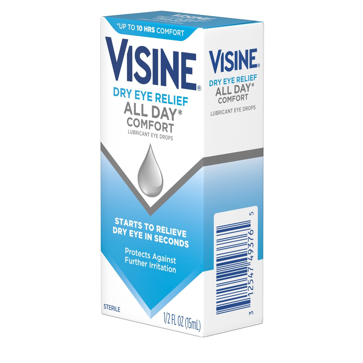 Visine Dry Eye Relief All Day Comfort Lubricant Drops