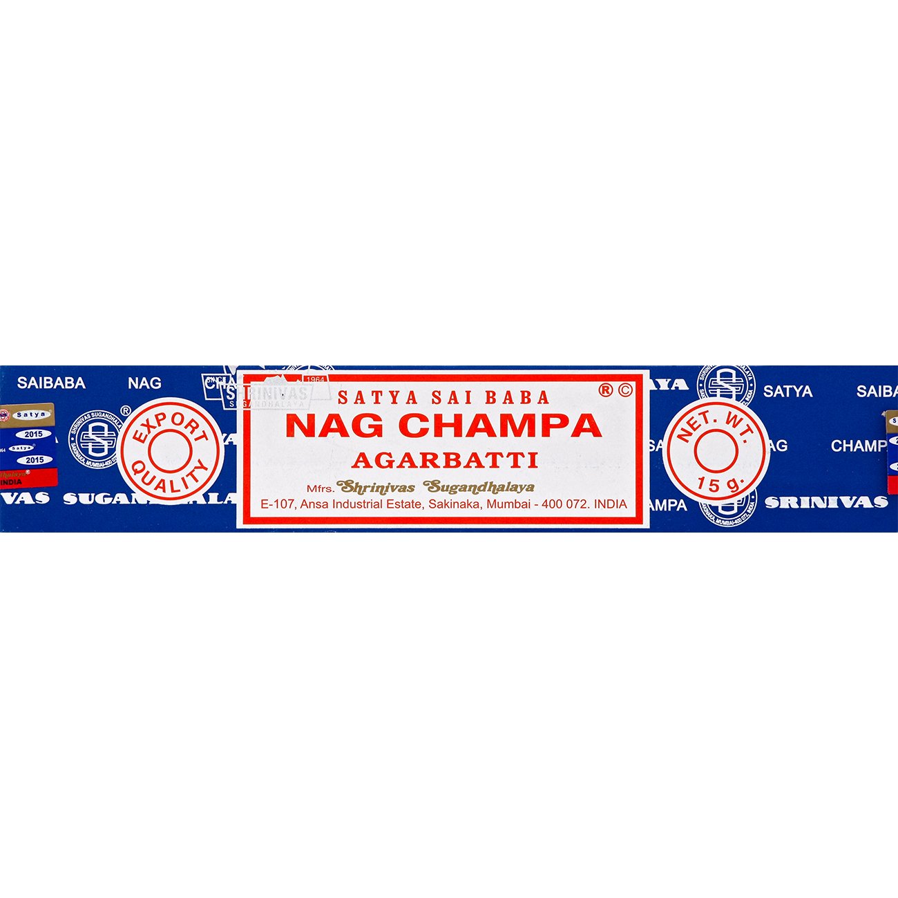Satya Sai Baba Nag Champa Incense Sticks