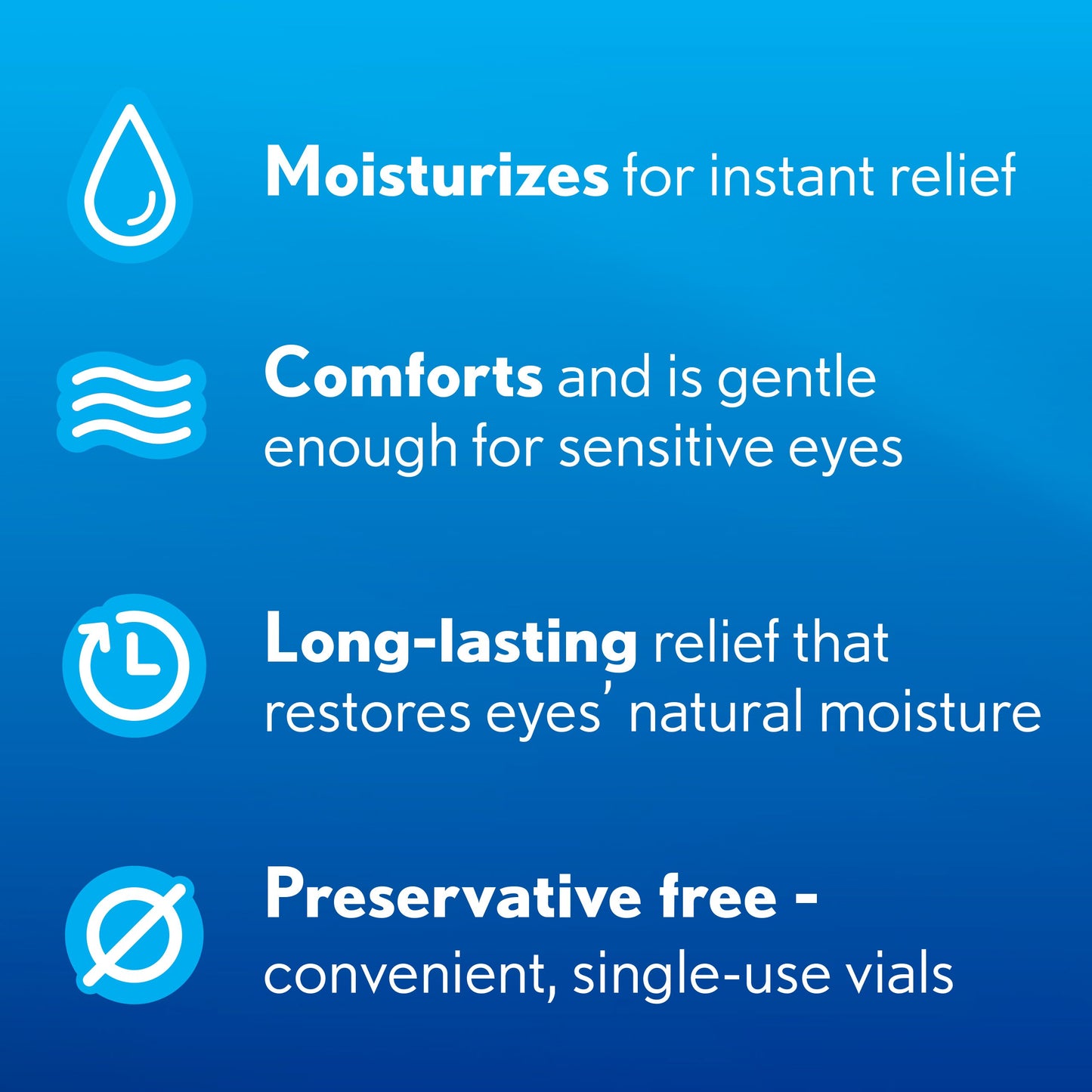 Bausch & Lomb Soothe Preservative Free Lubricant Eye Drops