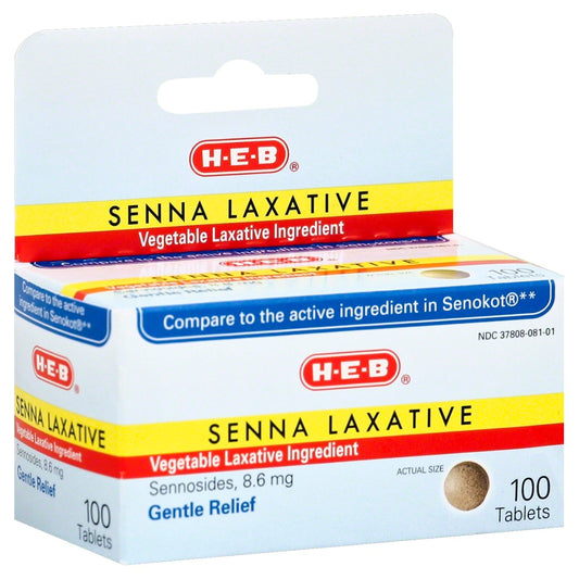 H-E-B Senna Laxative Tablets