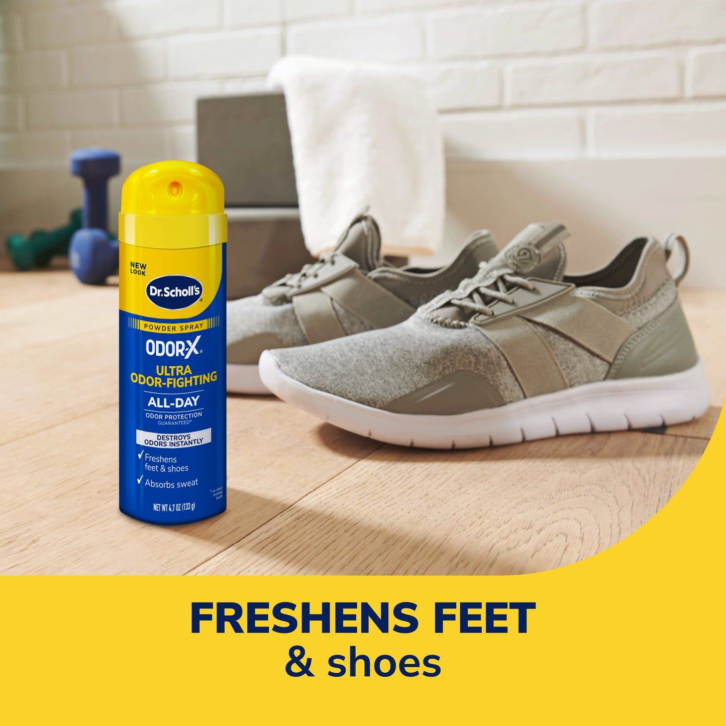 Dr. Scholl's Odor-X Ultra Odor-Fighting Powder Foot Spray