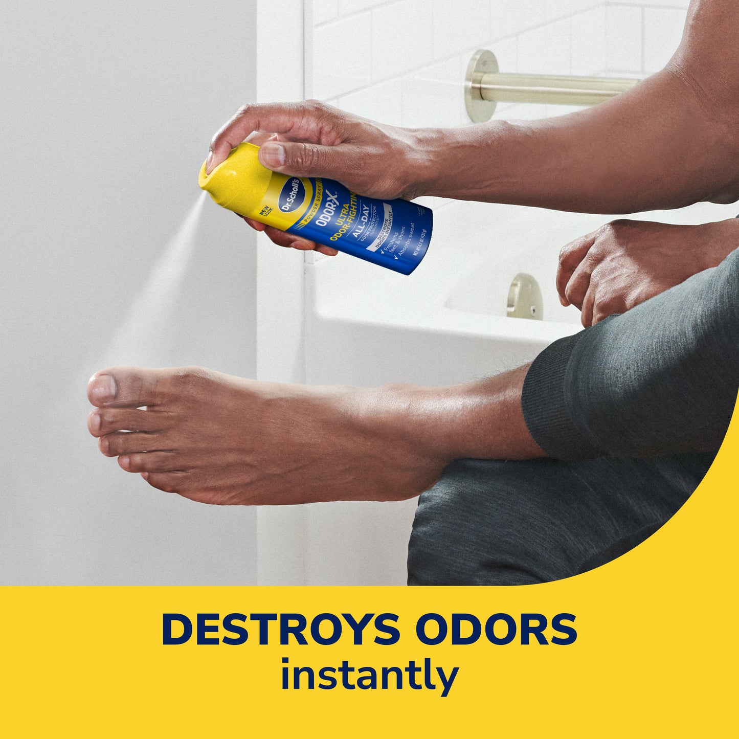 Dr. Scholl's Odor-X Ultra Odor-Fighting Powder Foot Spray