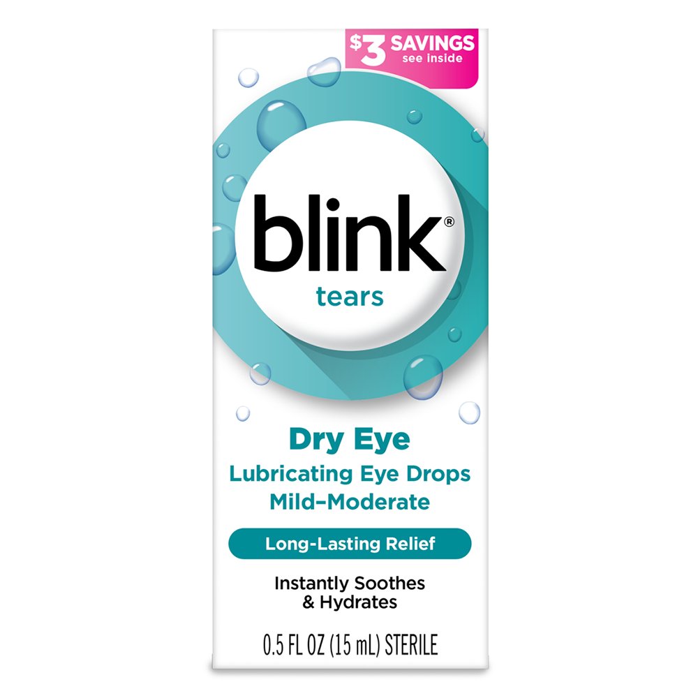 Blink Tears Lubricating Dry Eye Drops
