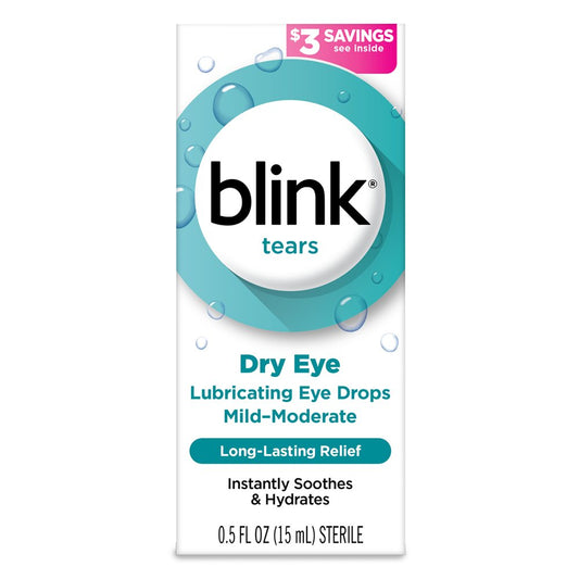 Blink Tears Lubricating Dry Eye Drops