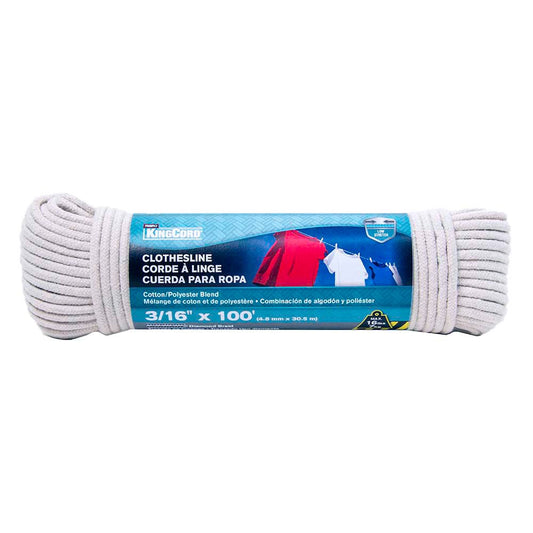 KingCord Cotton/Polyester Blend Clothesline