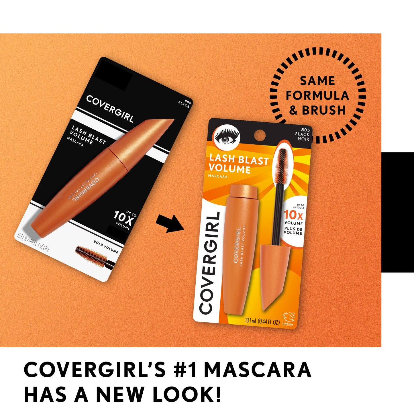 Covergirl Lash Blast Volume Waterproof Volumizing Mascara - Very Black