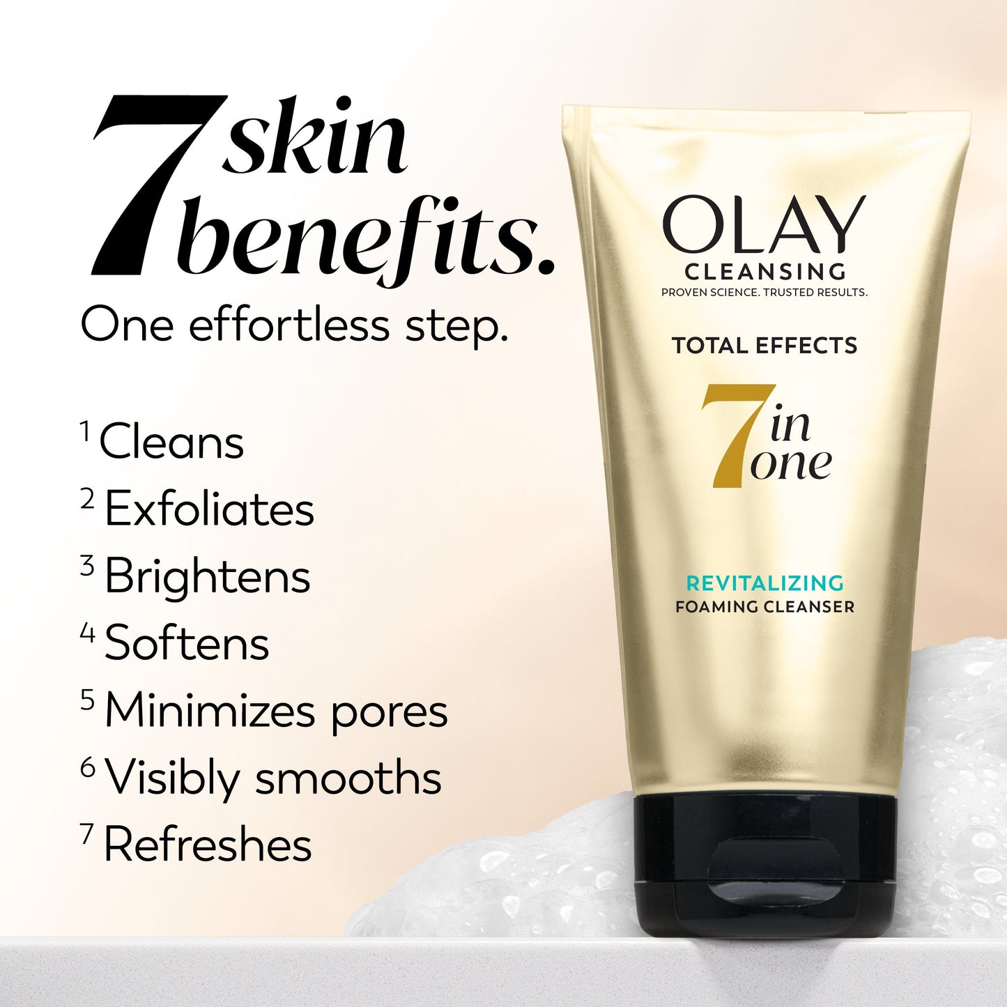 Olay Total Effects 7 In One Revitalizing Foaming Facial Cleanser