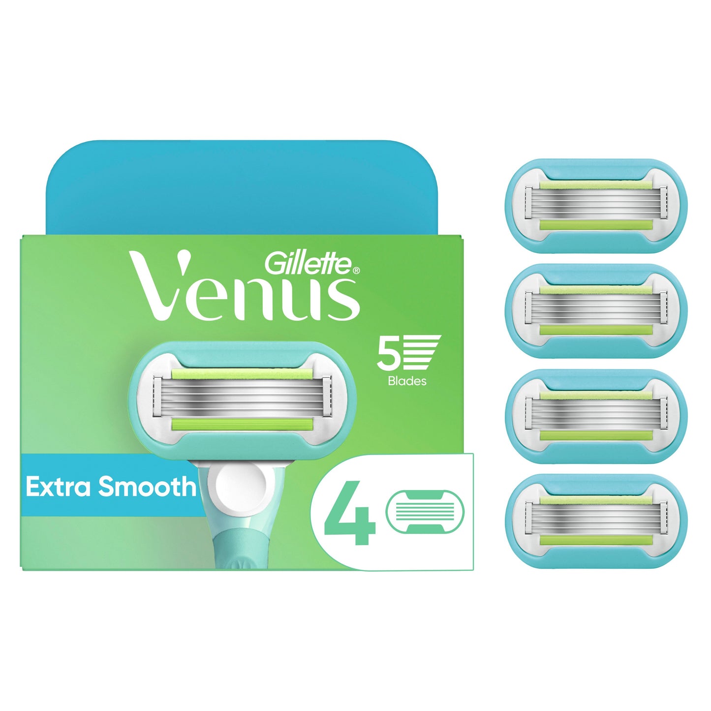 Gillette Venus Extra Smooth Women's Razor Blade Refills