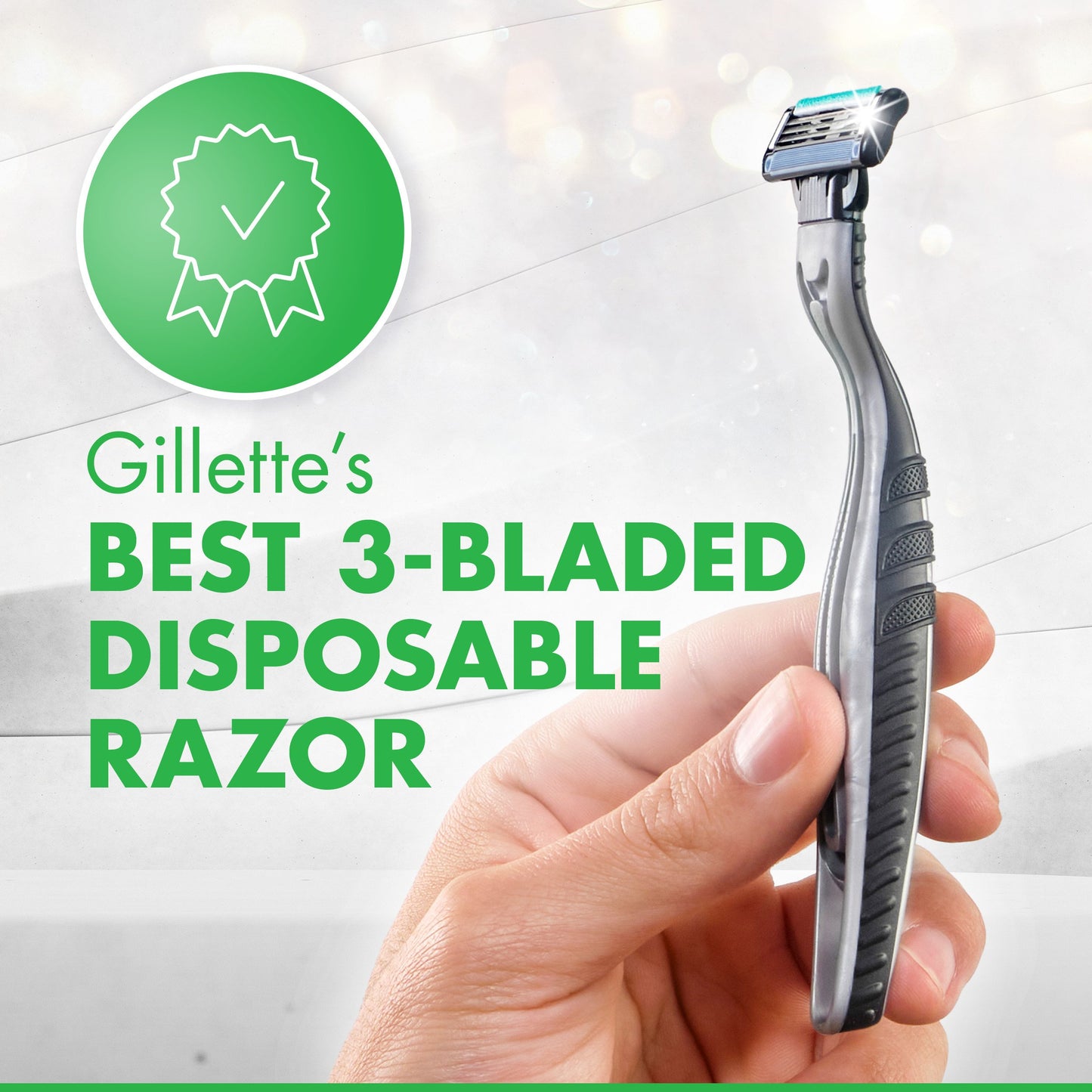 Gillette Mach3 Sensitive Men's Disposable Razors