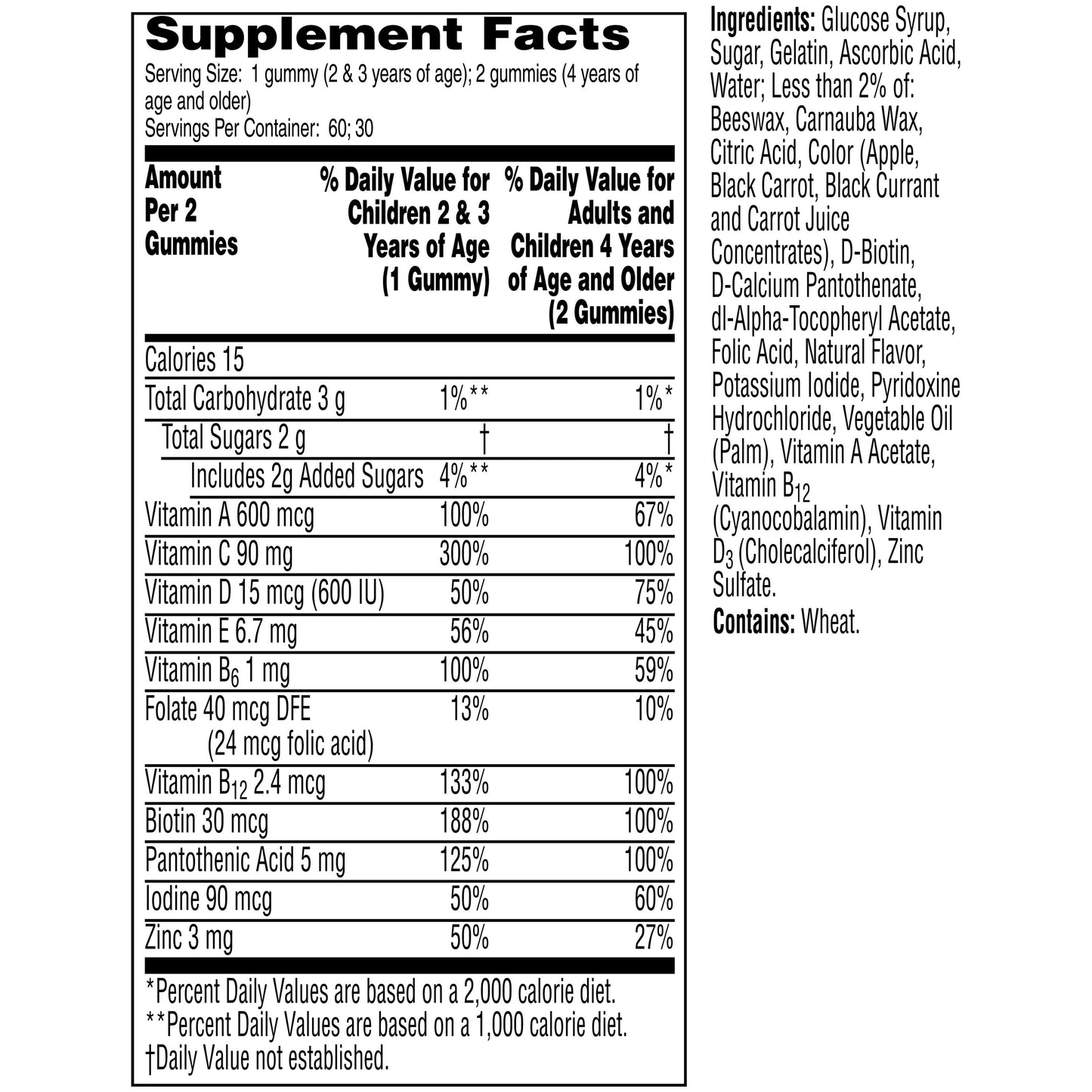Flintstones Children's Complete Multivitamin Gummies Plus Immunity Support