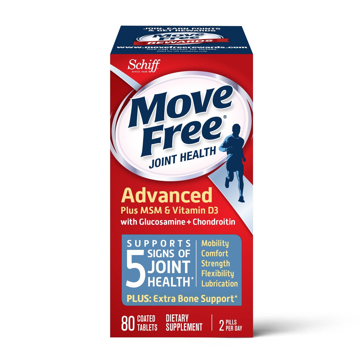 Move Free Advanced Plus MSM and Vitamin D3
