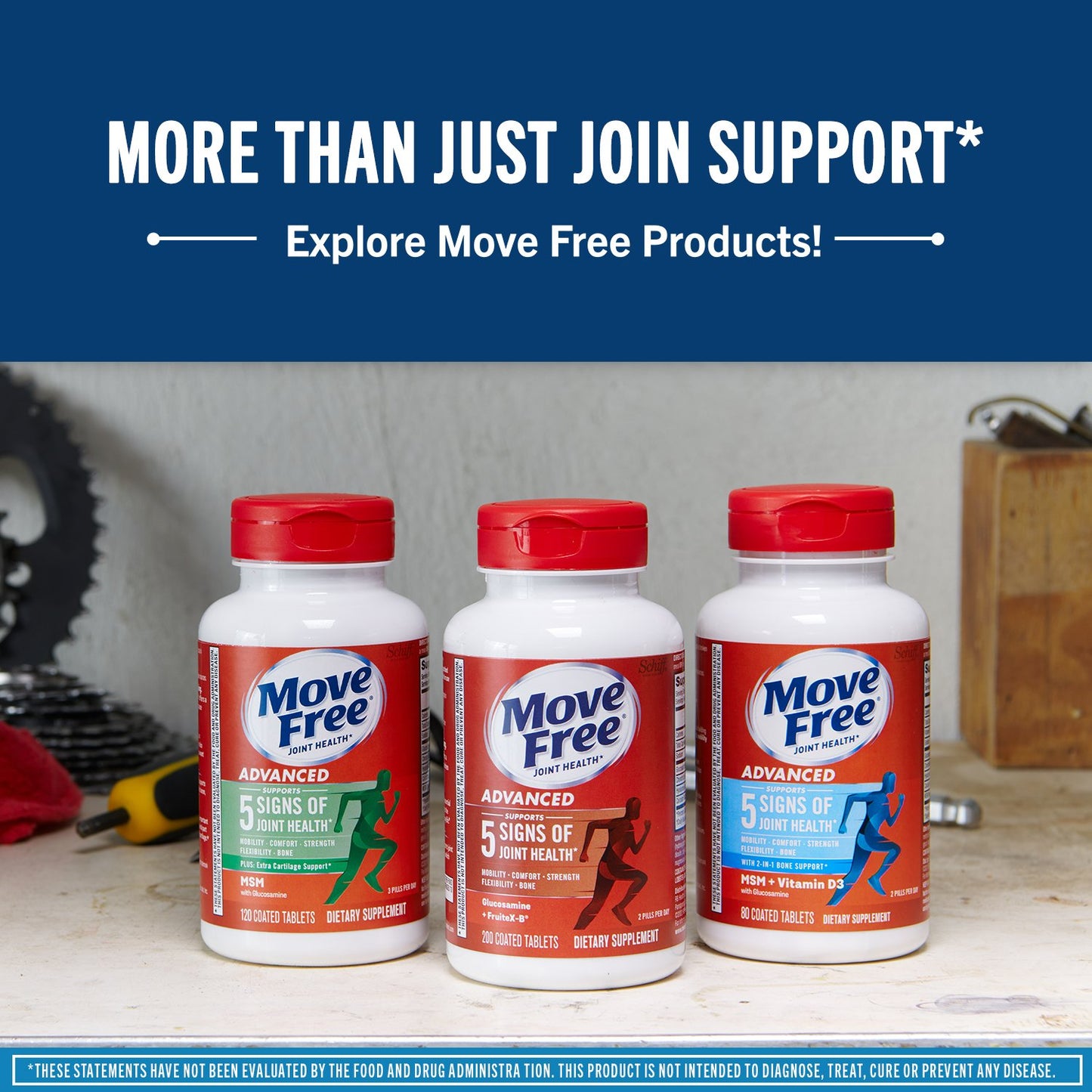 Move Free Advanced Plus MSM and Vitamin D3