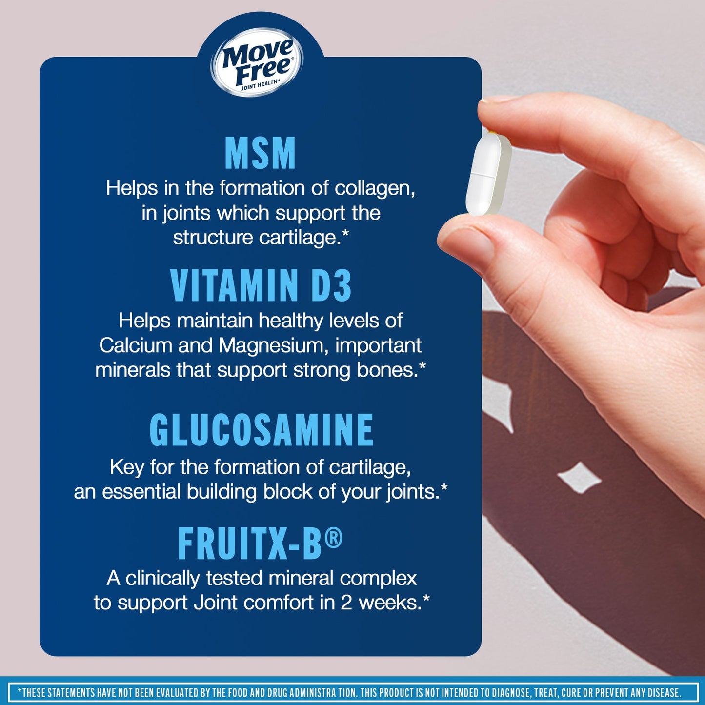 Move Free Advanced Plus MSM and Vitamin D3