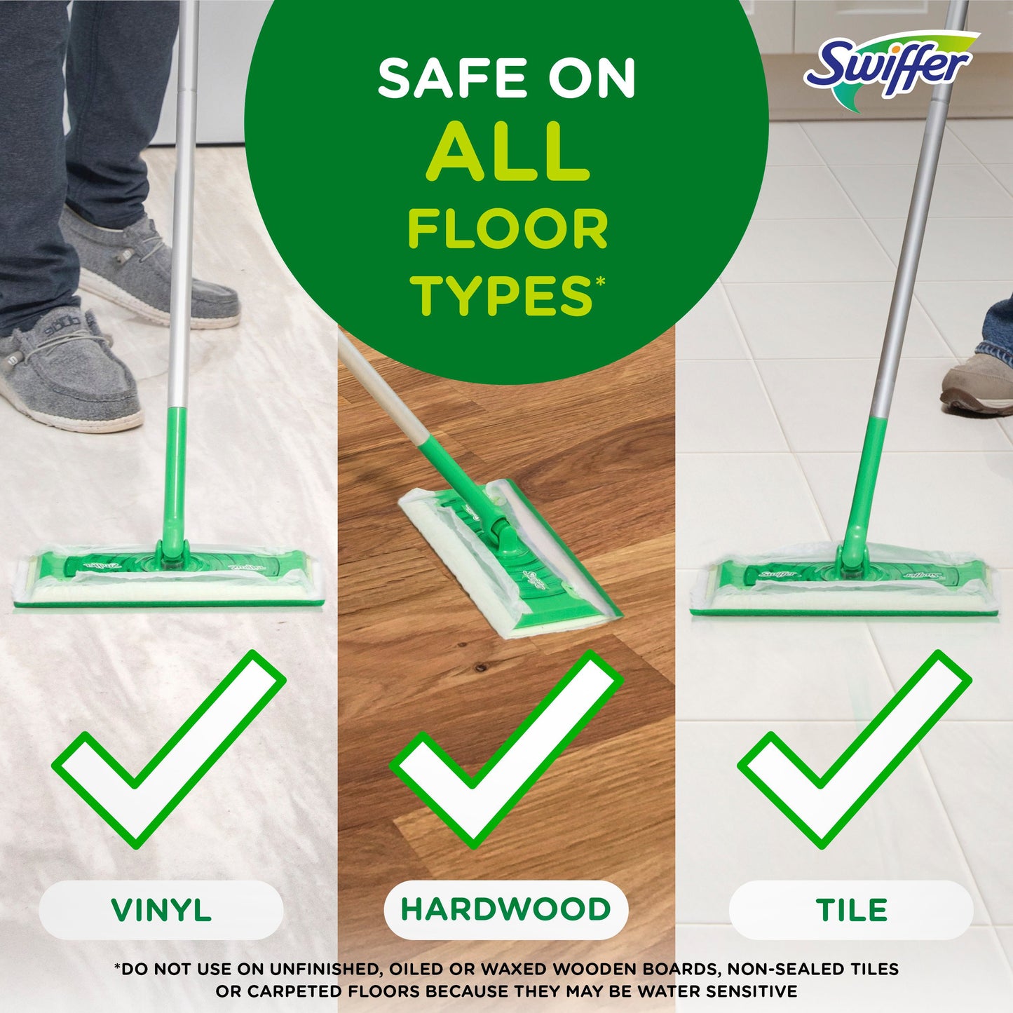 Swiffer Sweeper Lavender & Vanilla Wet Mopping Cloths