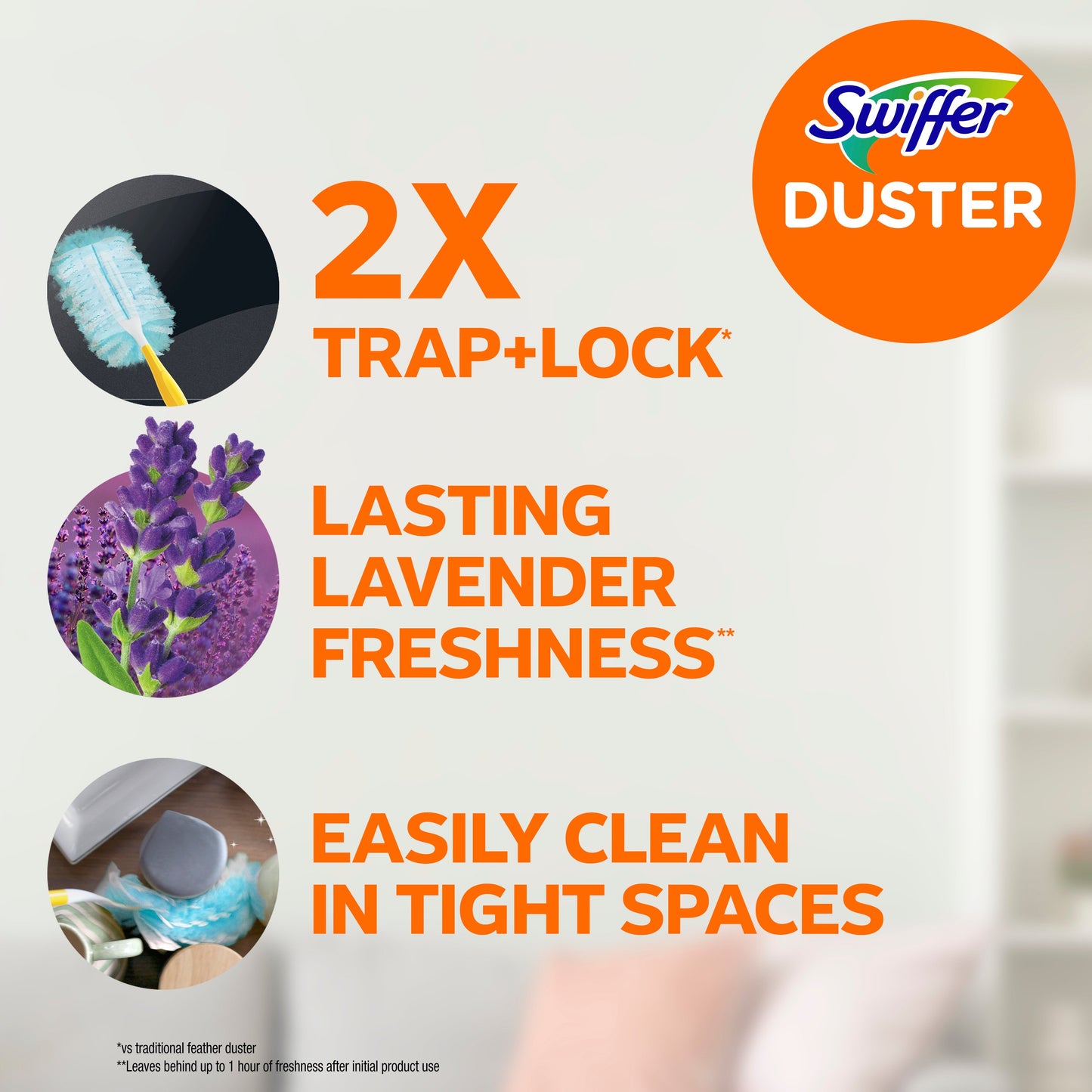 Swiffer Dusters Febreze Lavender Vanilla Refills