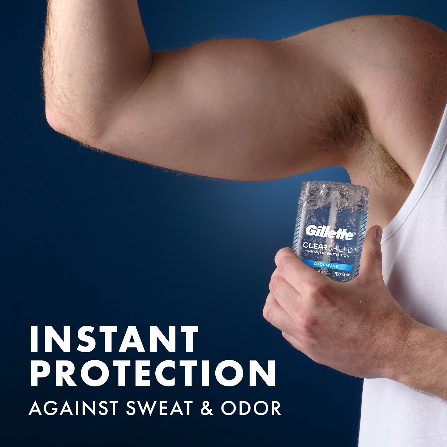 Gillette Clear Shield Gel Antiperspirant Deodorant - Cool Wave