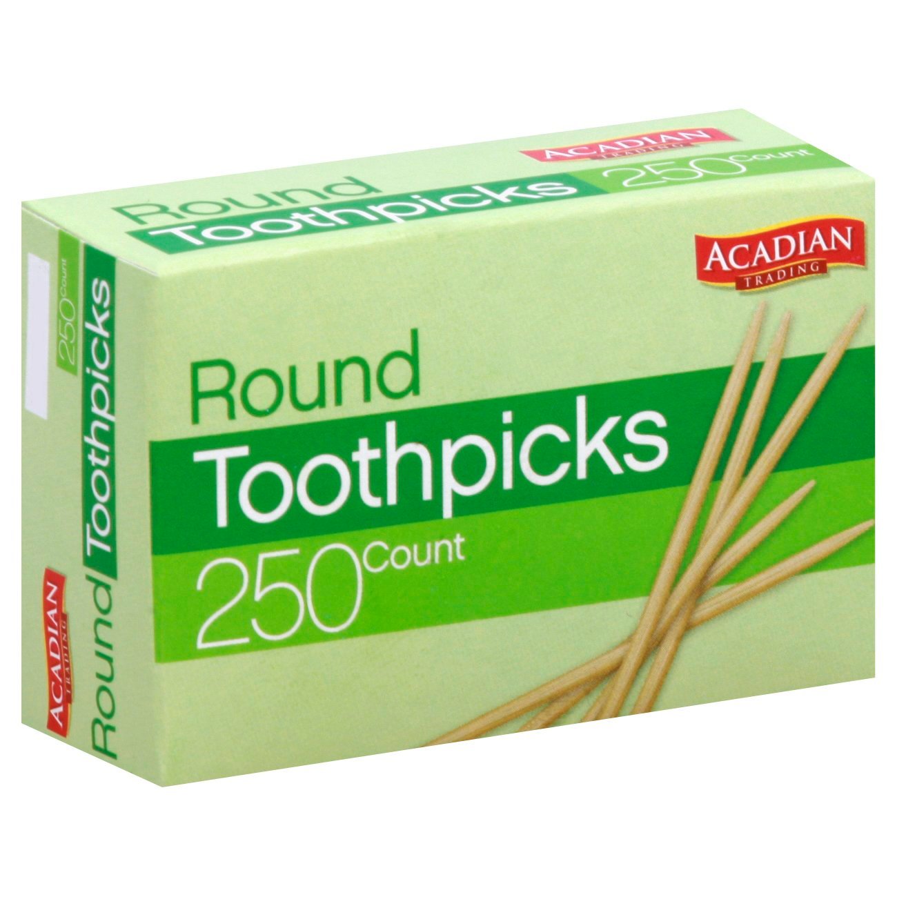 Acadian Trading Round Toothpicks