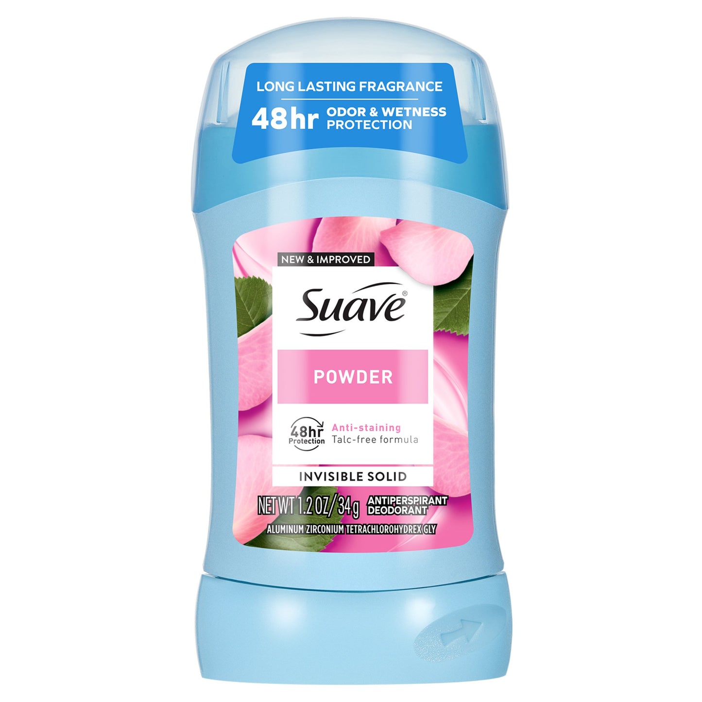 Suave  Antiperspirant Deodorant For Women, Invisible 48hr Protection - Powder