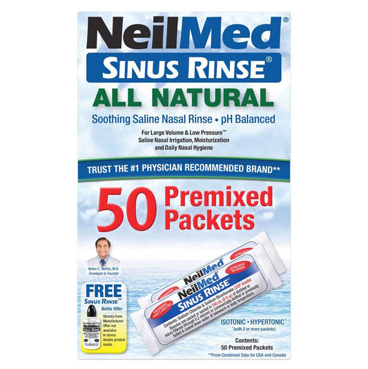 NeilMed Sinus Rinse Premixed Packets
