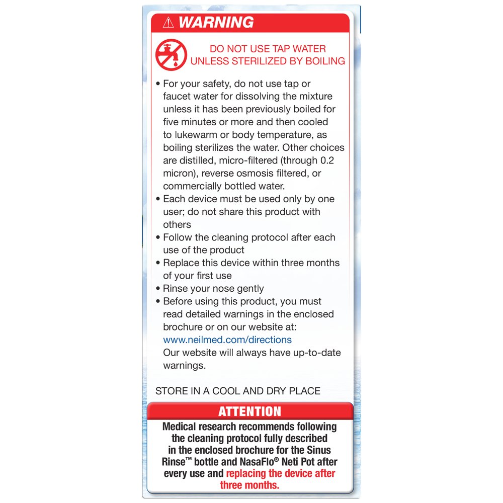 NeilMed Sinus Rinse Premixed Packets