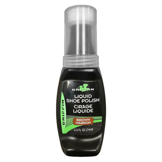 Griffin Liquid Shoe Polish - Brown