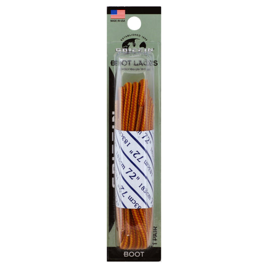 Griffin Boot Shoe Laces - Tan