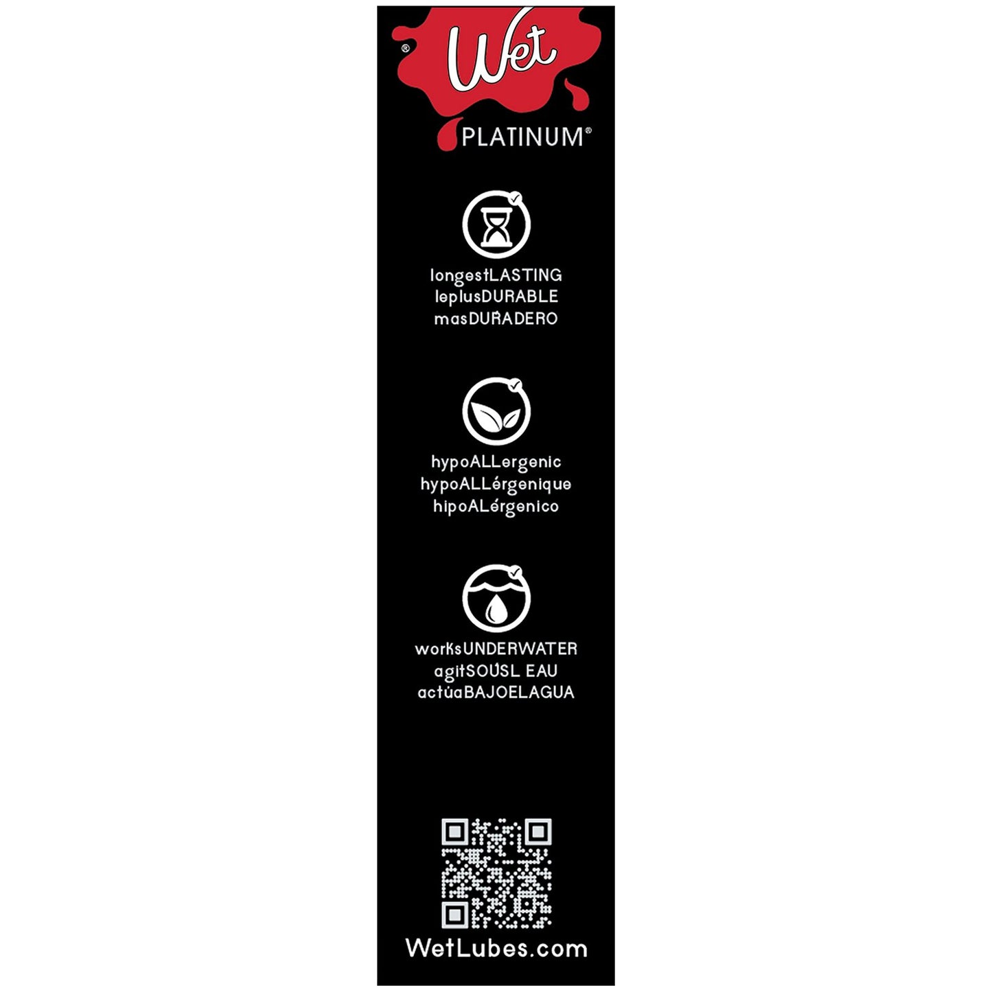 Wet Platinum Pure Silicone Lubricant