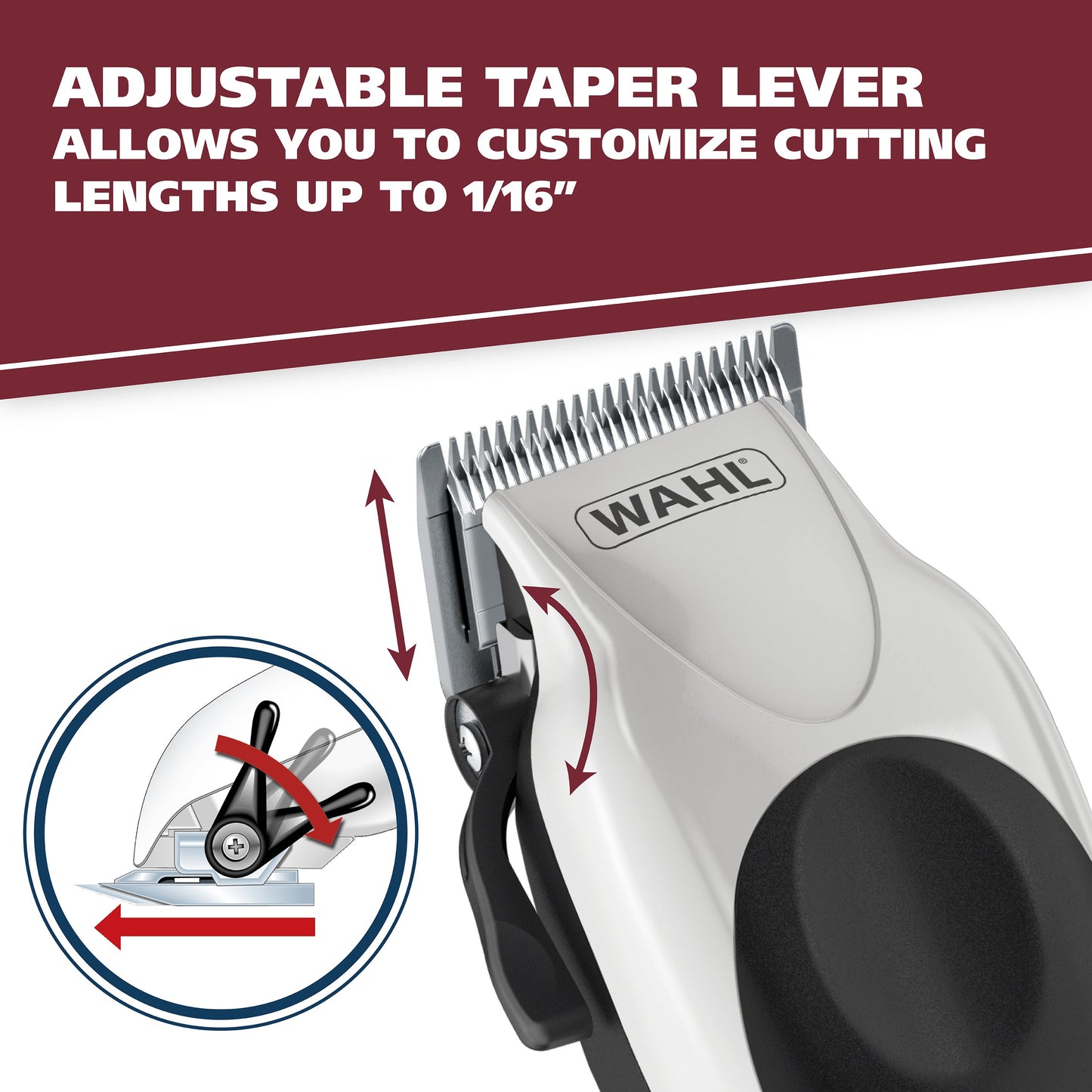 Wahl Color Pro Color Coded Haircutting Kit