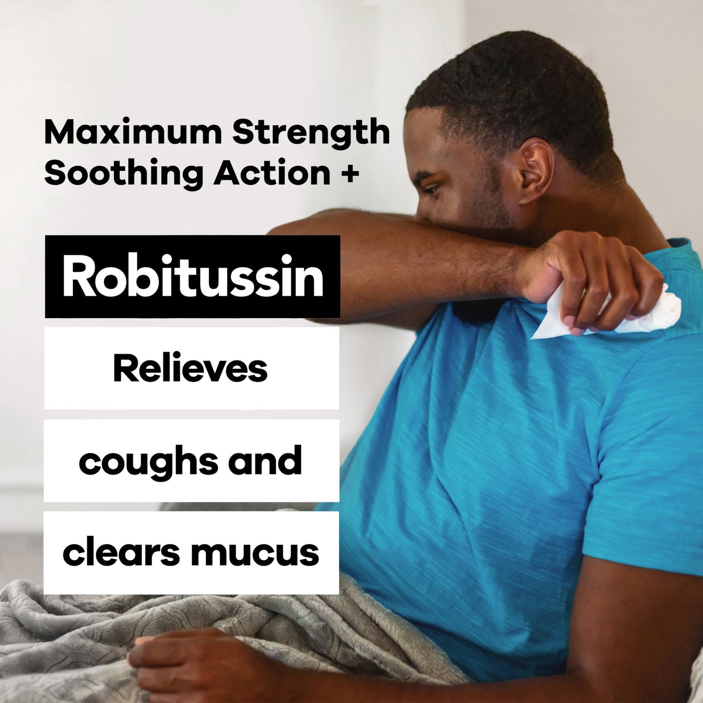 Robitussin Adult Maximum Strength Cough + Chest Congestion DM Max (4 fl. oz. Bottle), Cough Suppressant & Expectorant, Raspberry Flavor