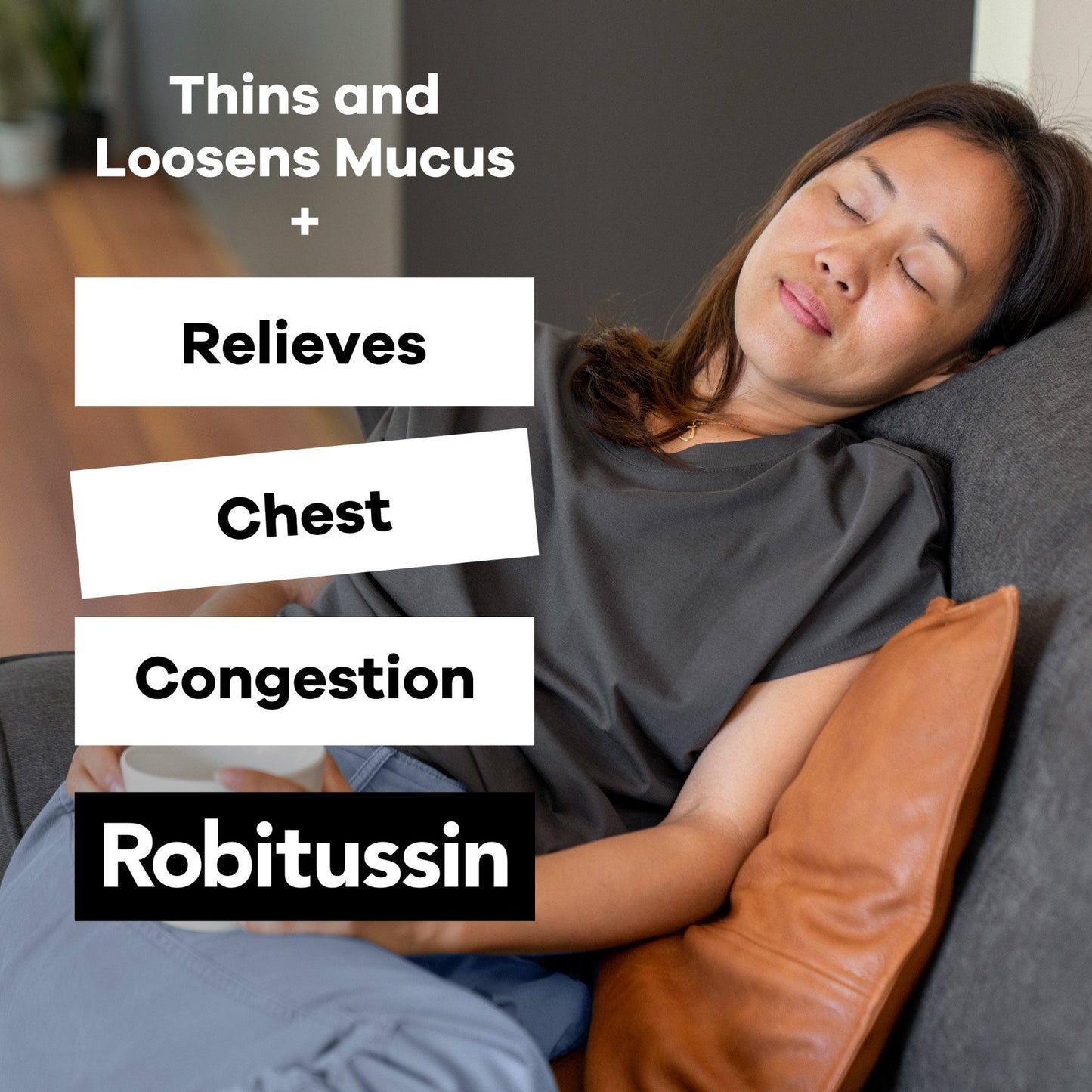Robitussin Adult Maximum Strength Cough + Chest Congestion DM Max (4 fl. oz. Bottle), Cough Suppressant & Expectorant, Raspberry Flavor