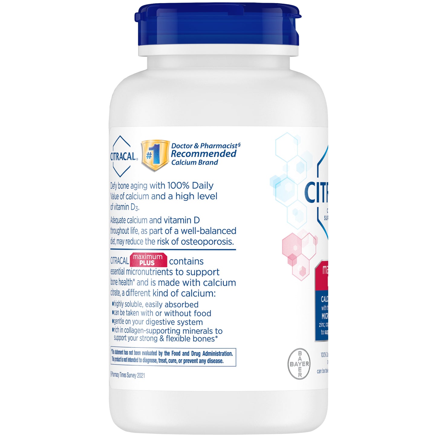 Citracal Maximum Plus Calcium Citrate + D3 Maximum Coated Tablets