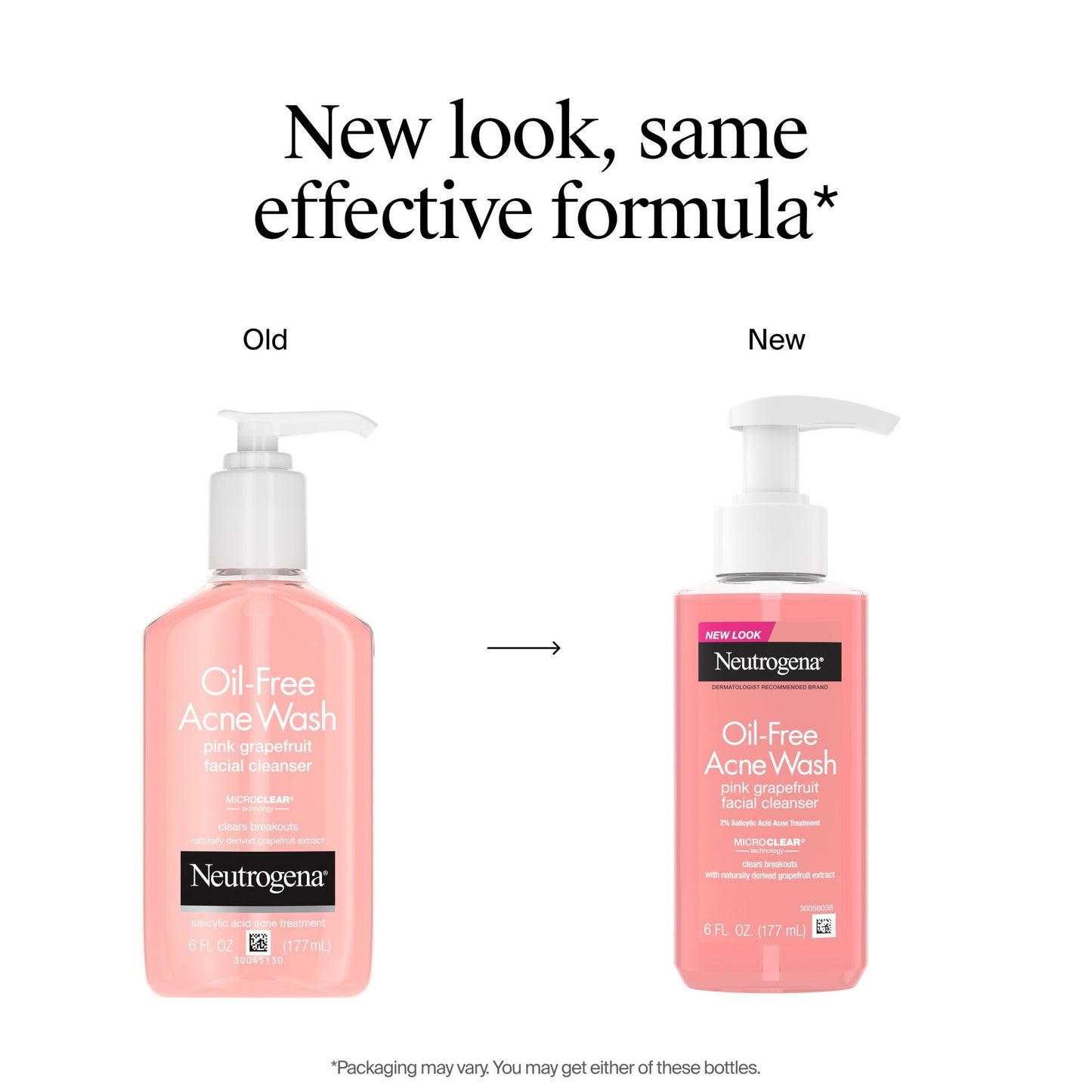 Neutrogena Oil-Free Acne Facial Pink Grapefruit Cleanser