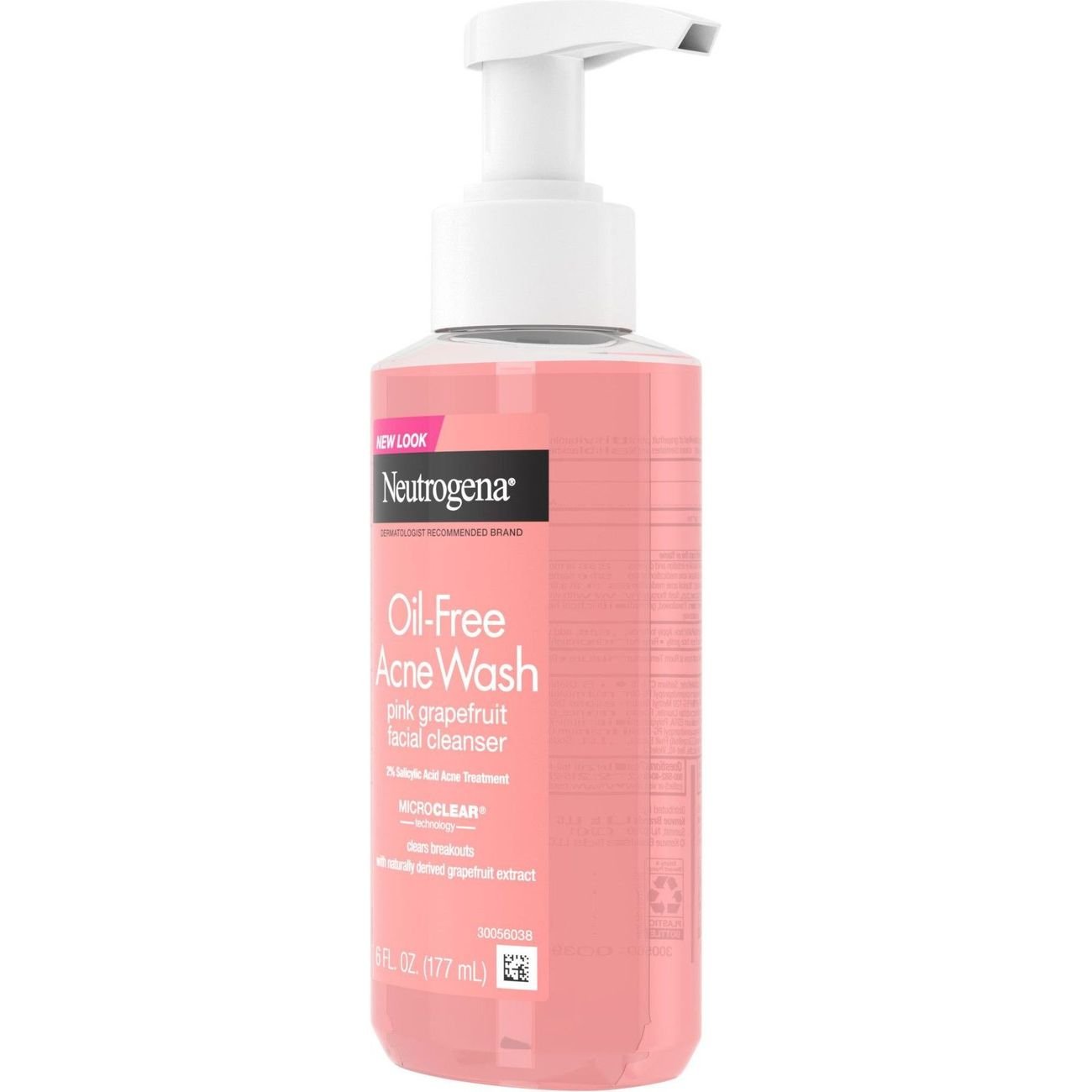 Neutrogena Oil-Free Acne Facial Pink Grapefruit Cleanser