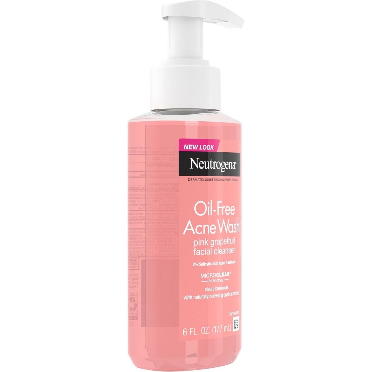 Neutrogena Oil-Free Acne Facial Pink Grapefruit Cleanser