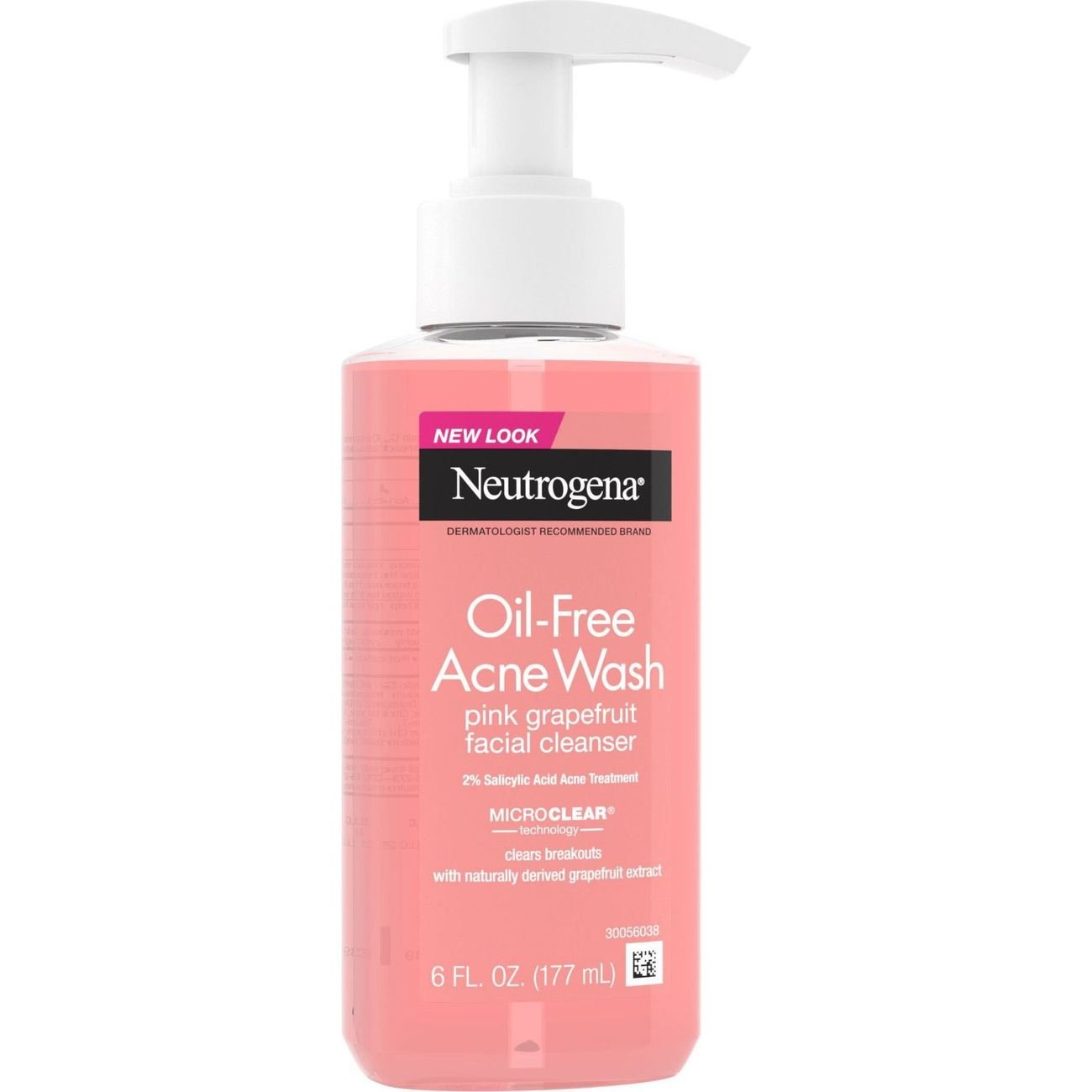 Neutrogena Oil-Free Acne Facial Pink Grapefruit Cleanser