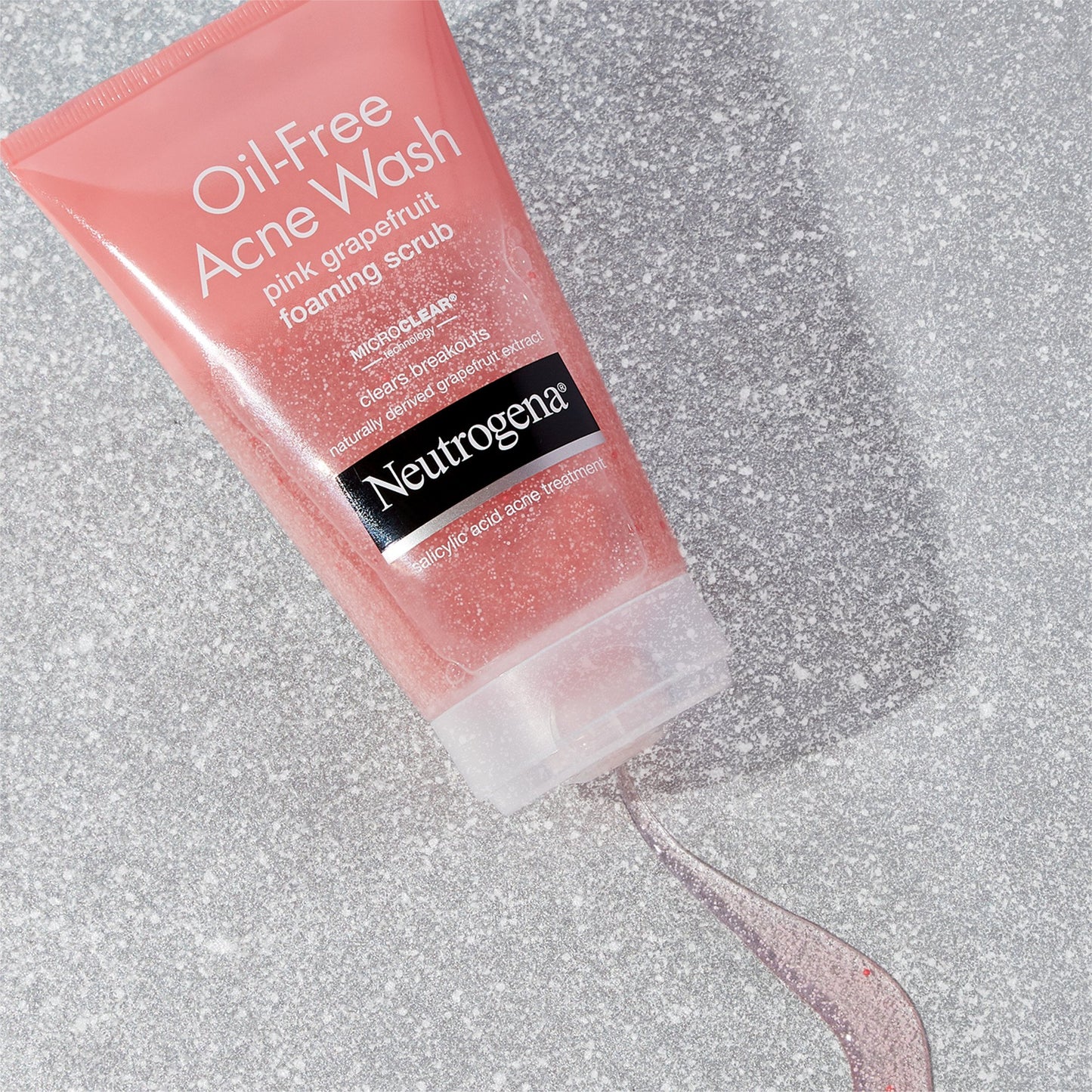 Neutrogena Oil-Free Acne Wash Pink Grapefruit Face Foaming Scrub